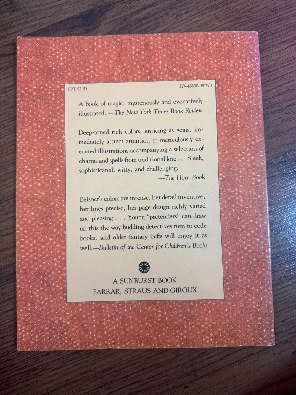 Secret Spells & Curious Charms - Orange Cover C1.LBk.10